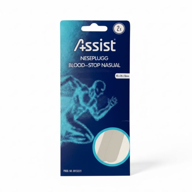 Hovedbilde Assist neseplugger 2-pk