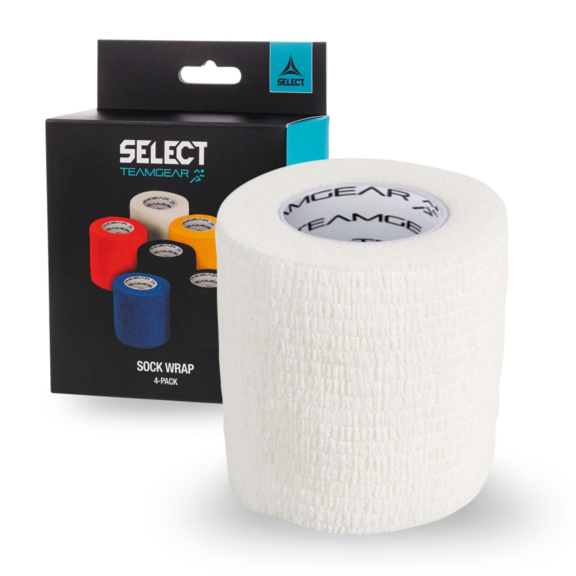 Select Sock Wrap, 4-pack, Hvit